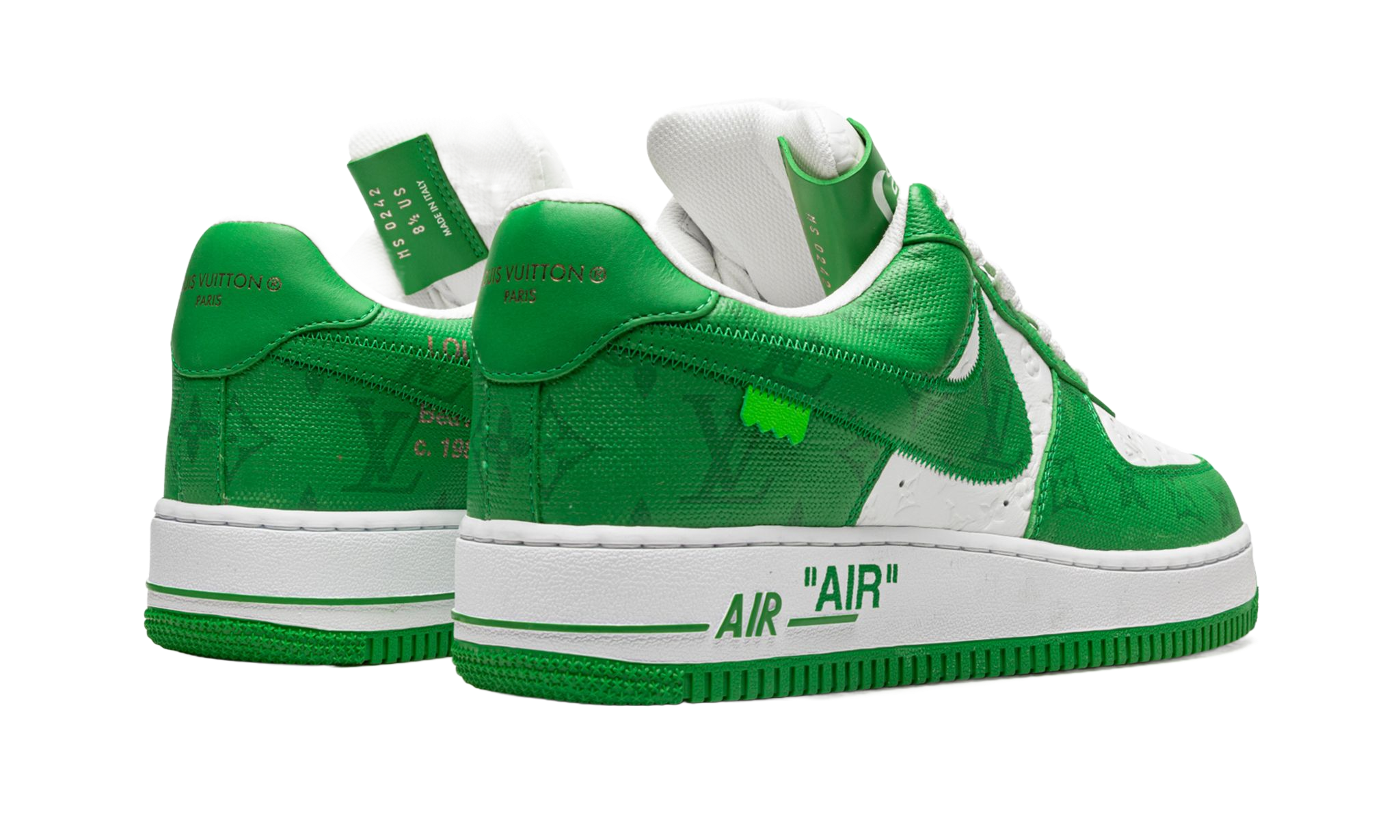Air Force 1 Low x Luis Vuitton White Green