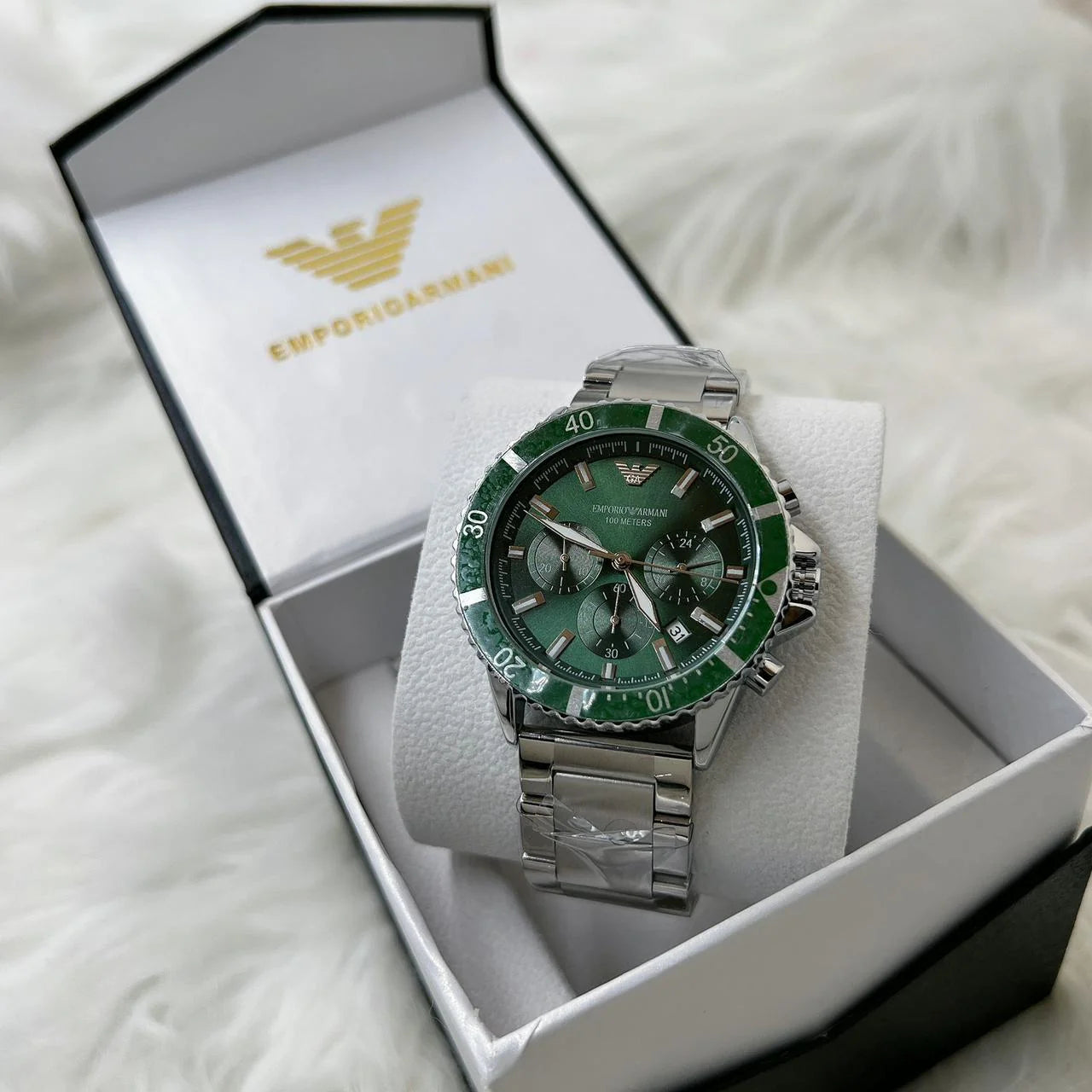 Emporio Armani Green Watch