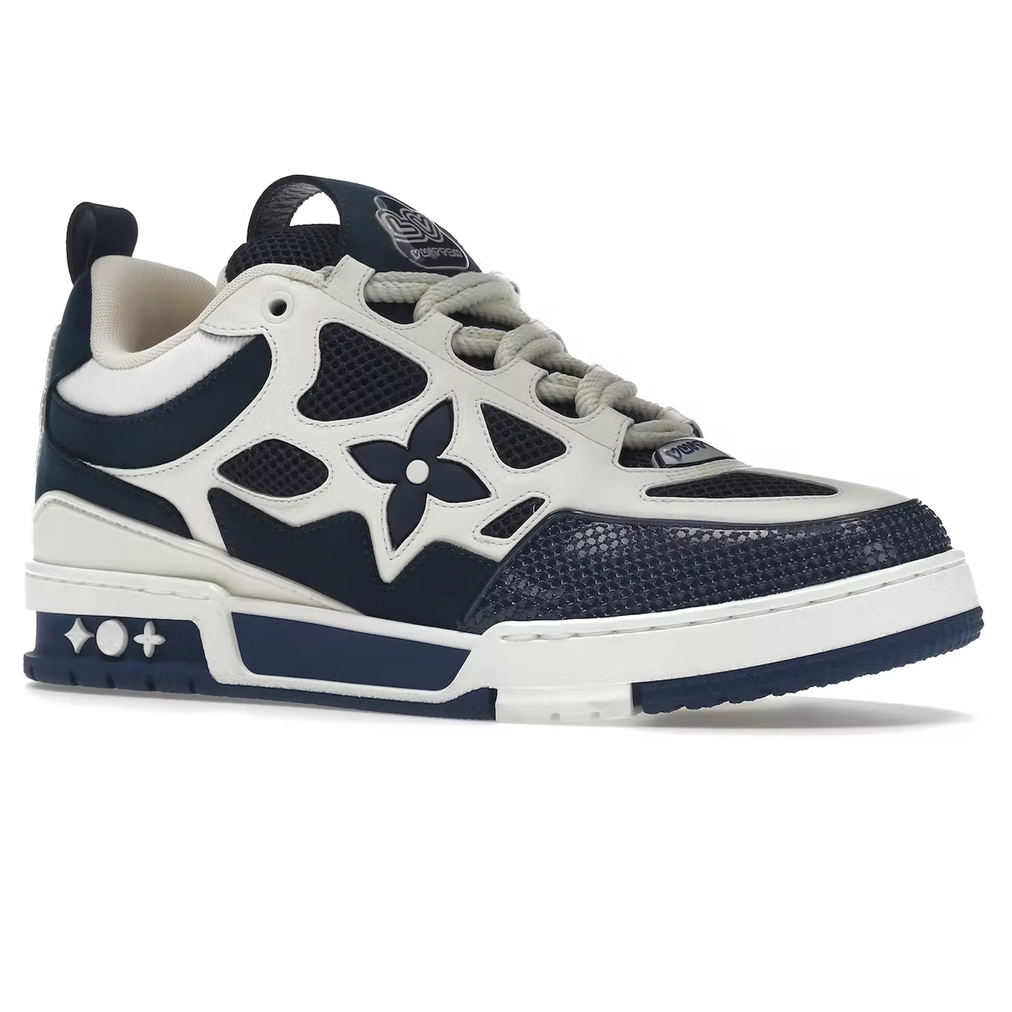 Louis Vuitton Skate Sneakers Single Lace Marine