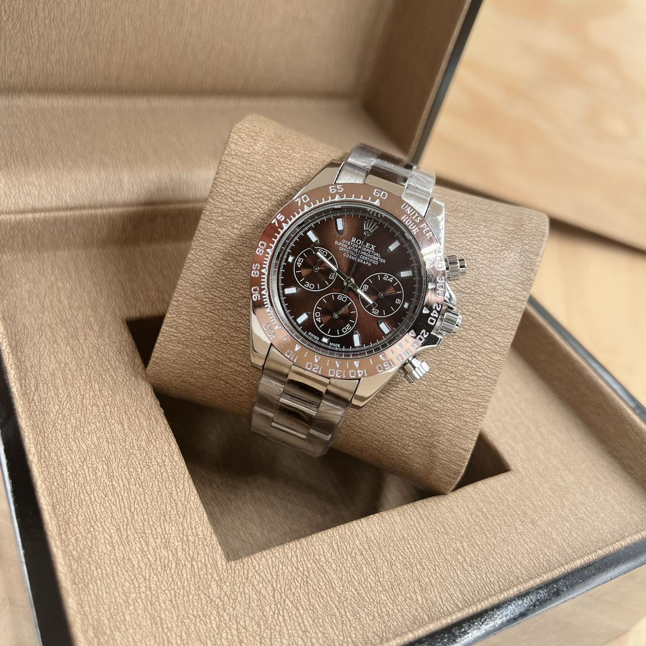 Rolex Daytona Chocolate Rose Gold Watch