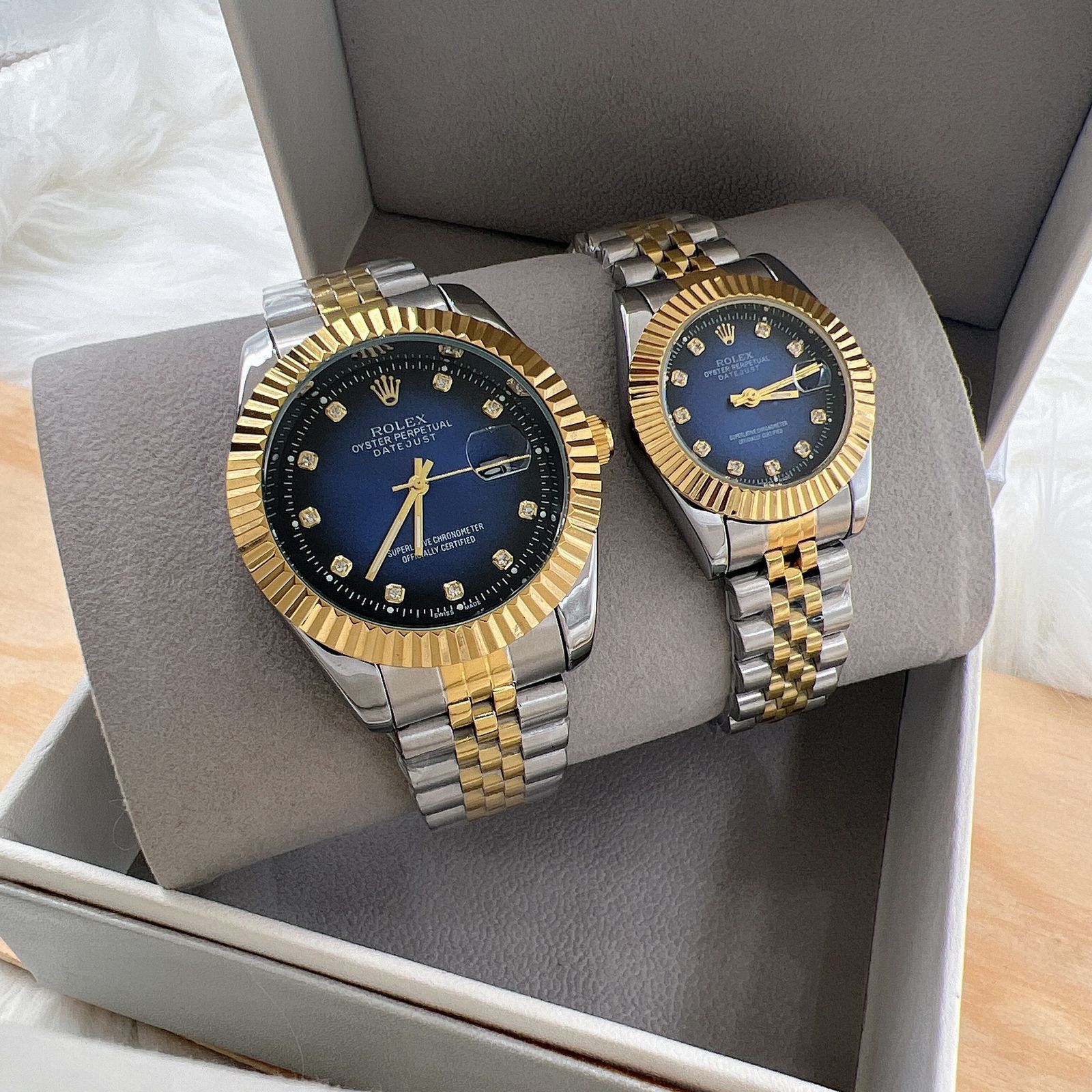 Rolex Couples Watch Midnight Blue