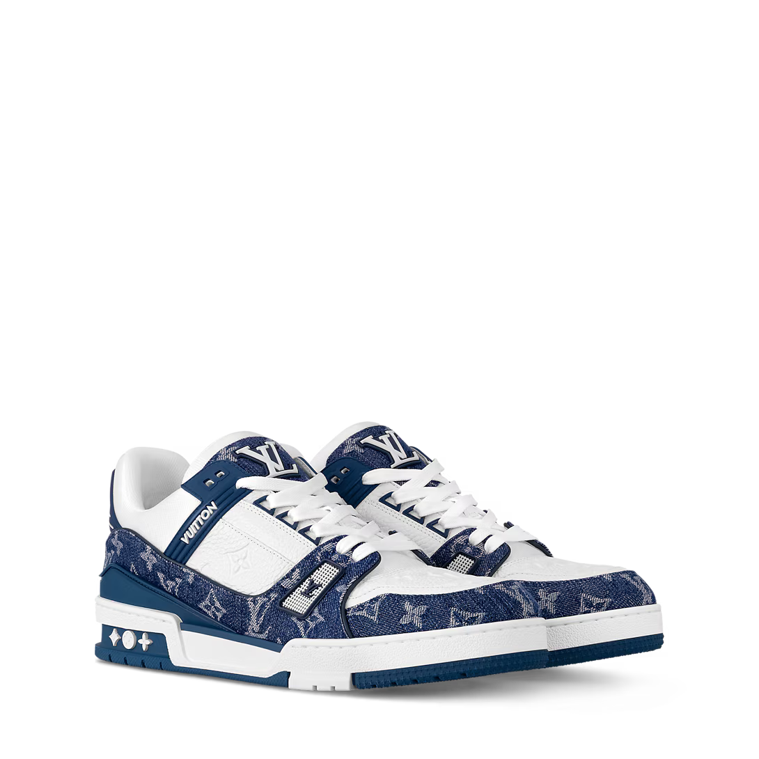 LOUIS VUITTON Trainer Sneakers Blue
