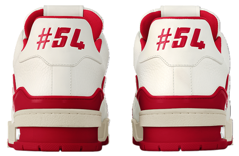 Louis Vuitton Trainer White / Red