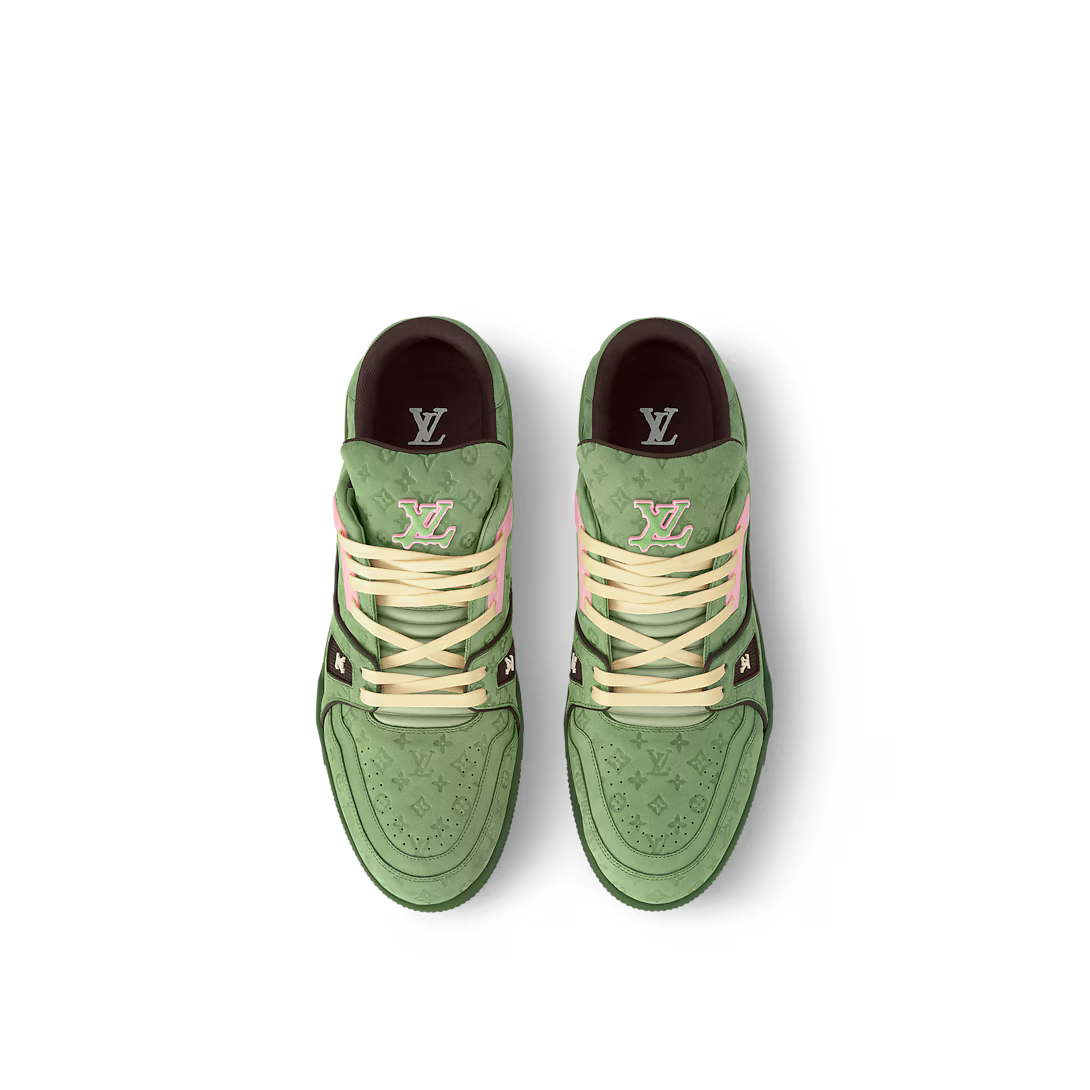 Louis Vuitton Trainer Sneaker Green