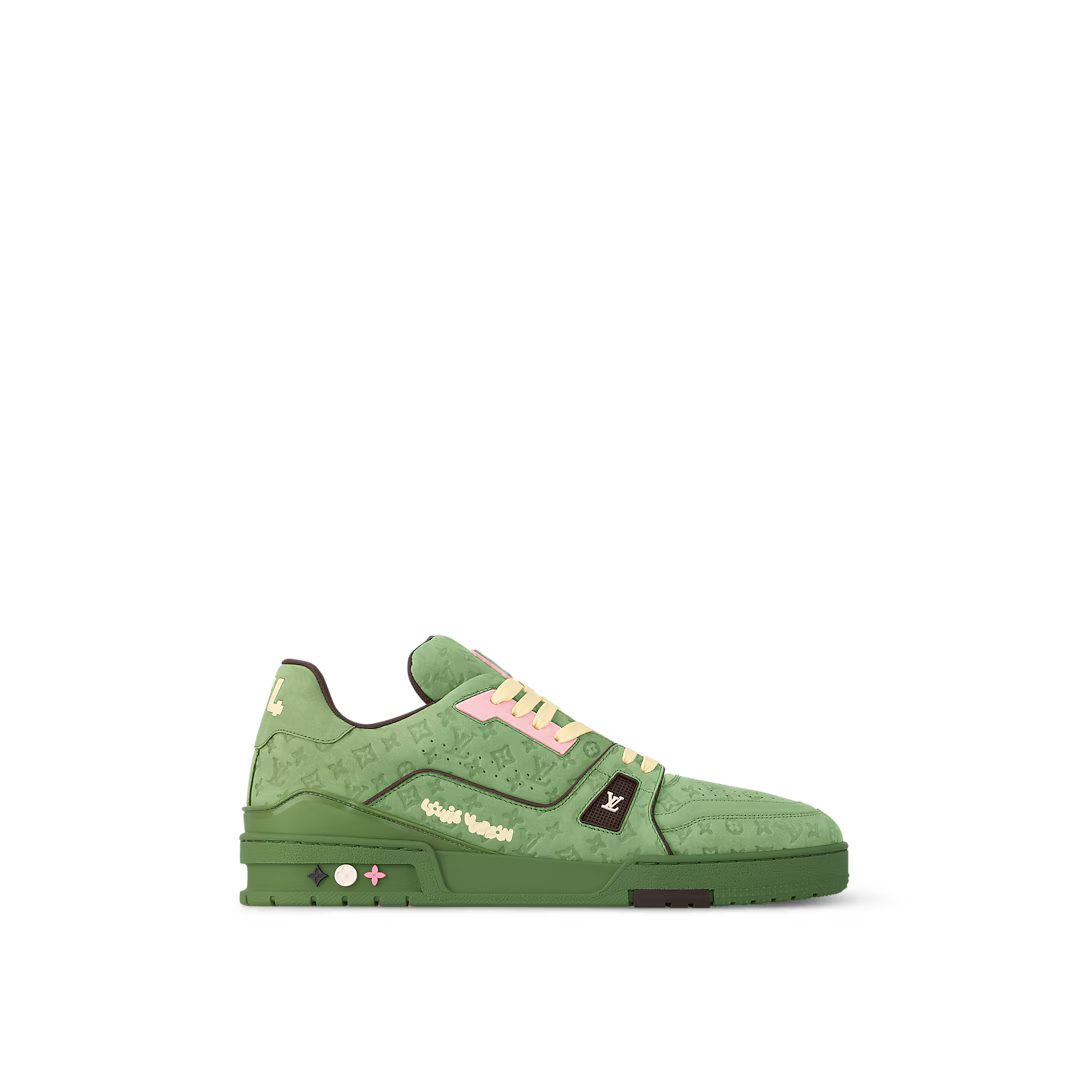 Louis Vuitton Trainer Sneaker Green