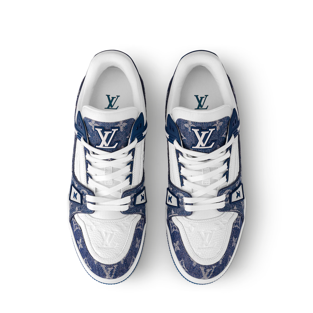 LOUIS VUITTON Trainer Sneakers Blue