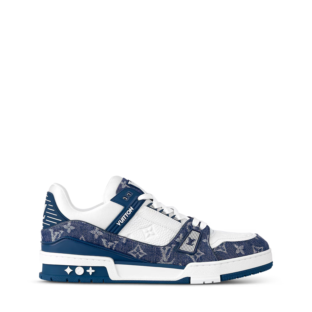 LOUIS VUITTON Trainer Sneakers Blue