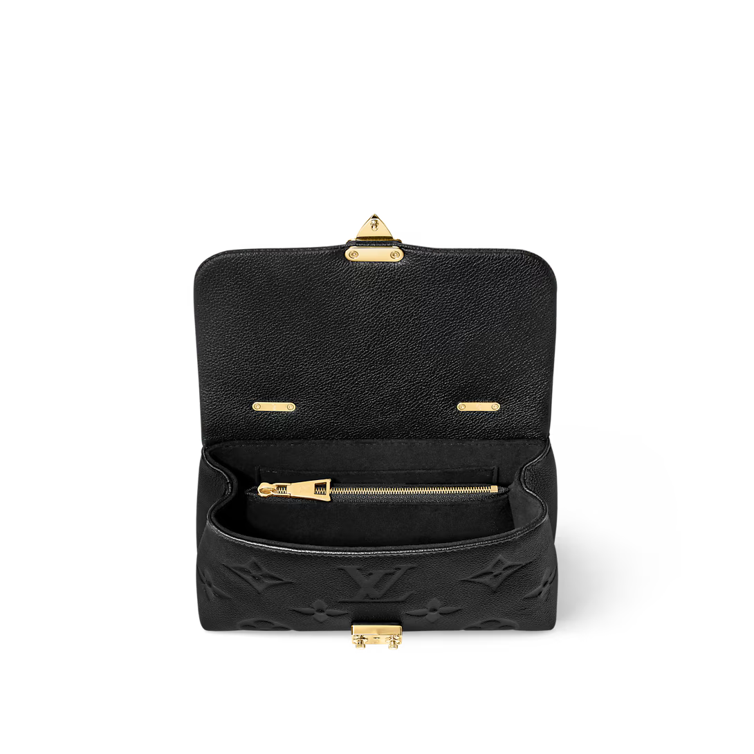 Black Monogram Empreinte grained cowhide leather Grained cowhide leather