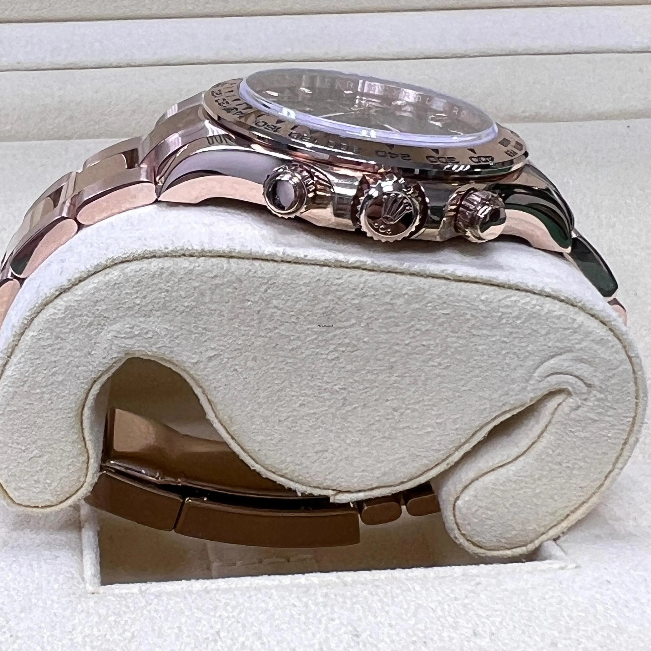 Rolex Daytona Chocolate Rose Gold Watch