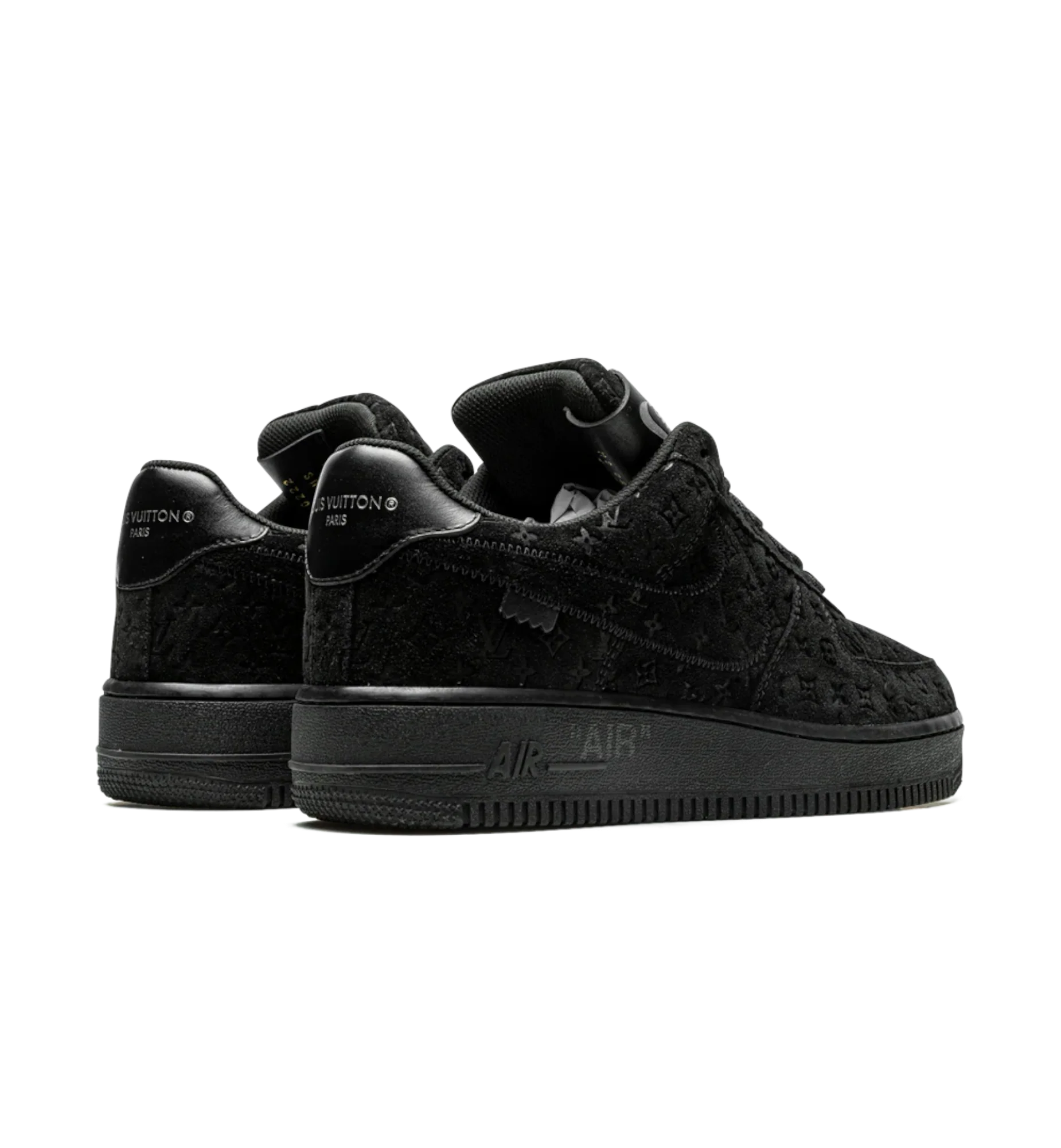 Louis Vuitton x Nike Air Force 1 Black