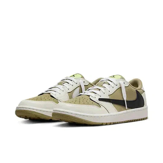 AIR JORDAN 1 RETRO LOW GOLF TRAVIS SCOTT NEUTRAL OLIVE