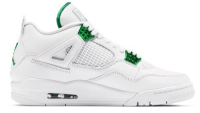 Air Jordan 4 Retro "Metallic Green"