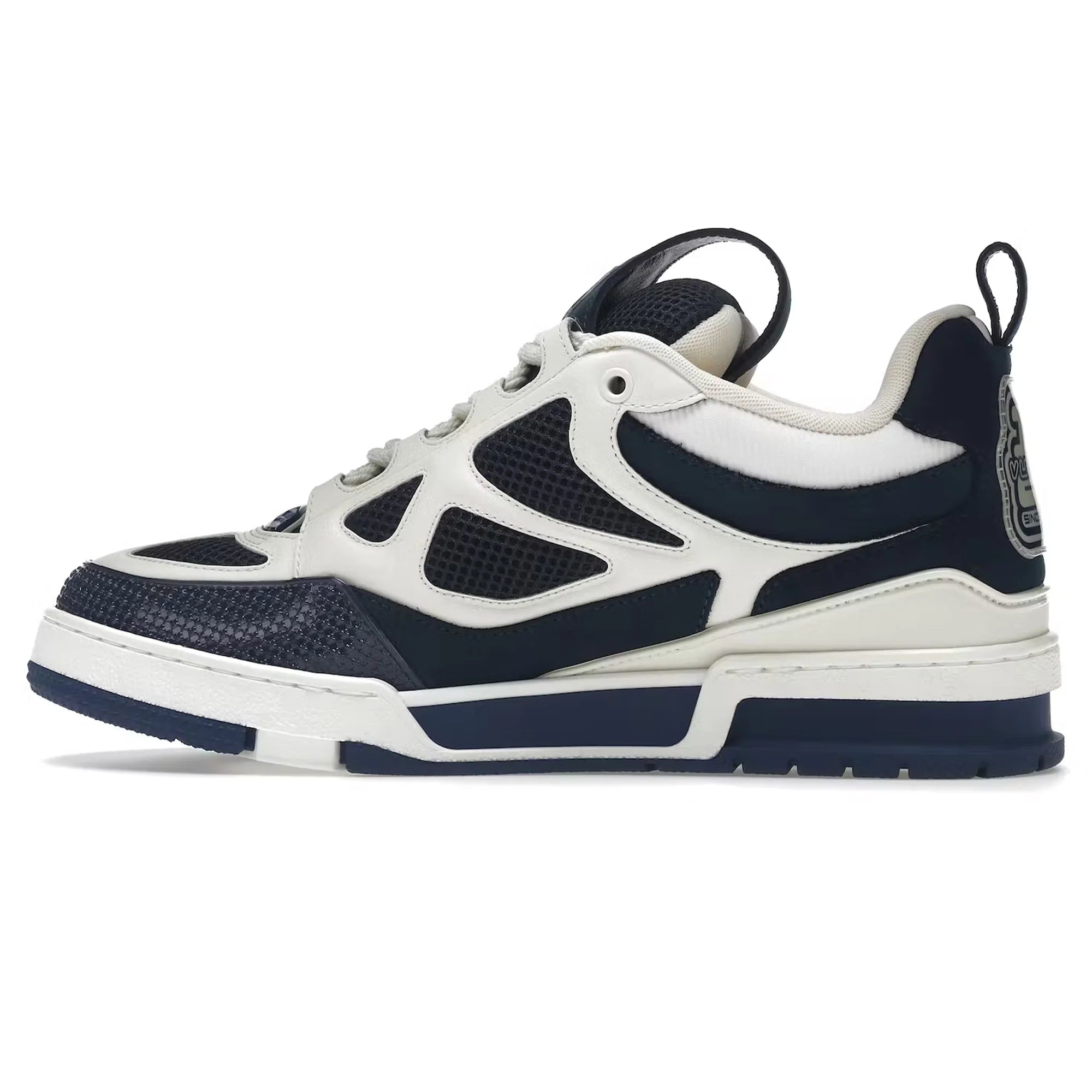 Louis Vuitton Skate Sneakers Single Lace Marine