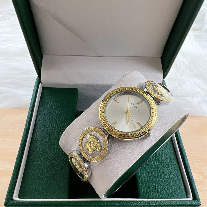 Gold Versace Watch For Women