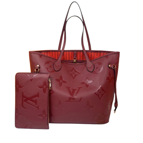 Louis Vuitton Monogram Empreinte Neverfull MM Bag