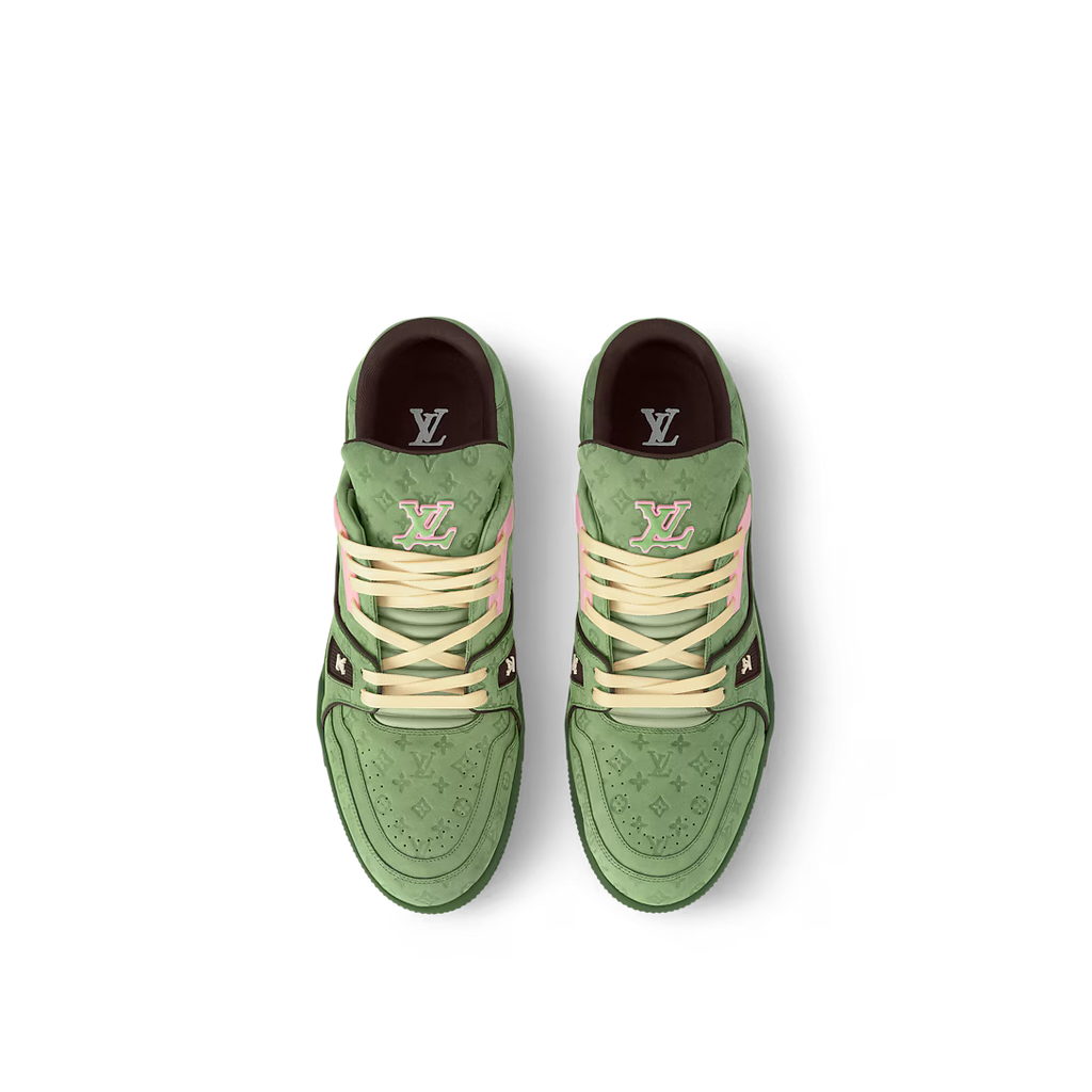 Louis Vuitton Trainer Sneaker Green