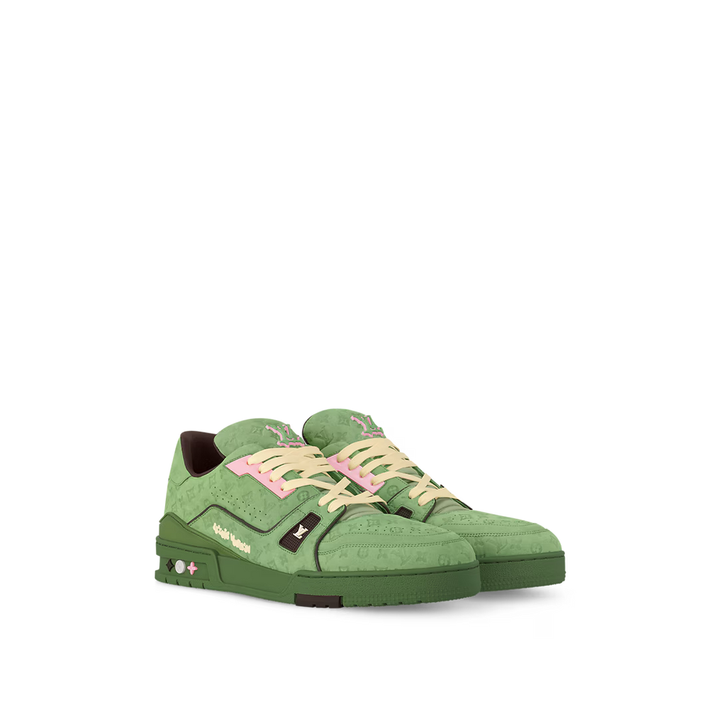 Louis Vuitton Trainer Sneaker Green