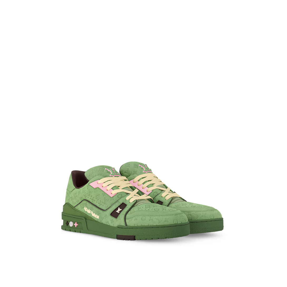 Louis Vuitton Trainer Sneaker Green