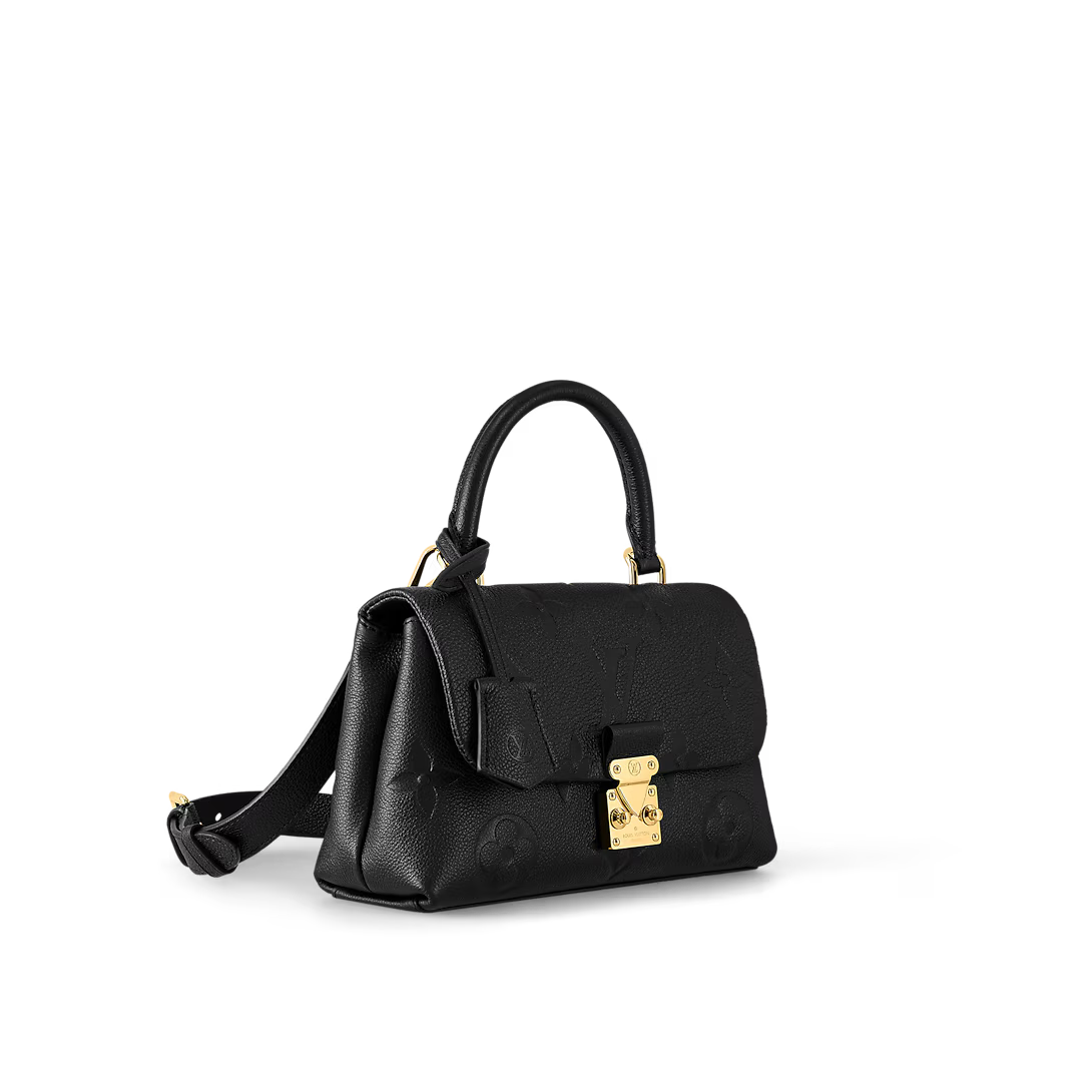 Black Monogram Empreinte grained cowhide leather Grained cowhide leather