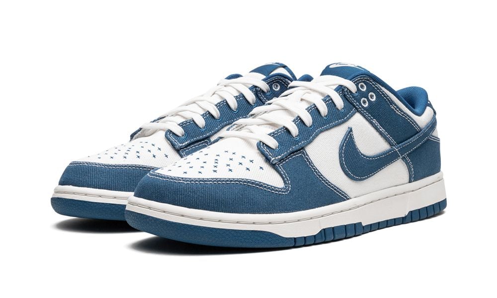 Dunk Low "Shashiko - Industrial Blue"