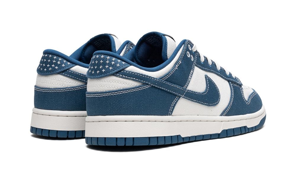 Dunk Low "Shashiko - Industrial Blue"